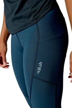 Rab Womens Torque Tights - Tempest Blue Discount