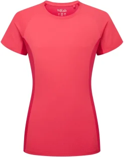 Rab Womens Trail Tee - Hibiscus-Watermelon Discount