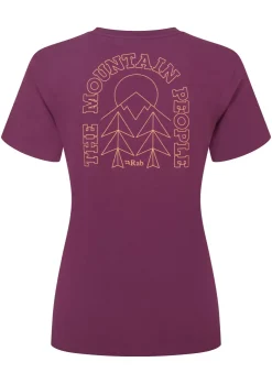 Rab Womens Tuku Cirque Tee - Mulberry Outlet