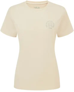 Rab Womens Tuku Cirque Tee - Ecru Hot