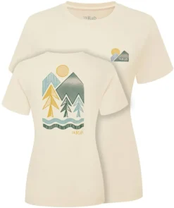 Rab Womens Tuku Vista Tee - Ecru Best
