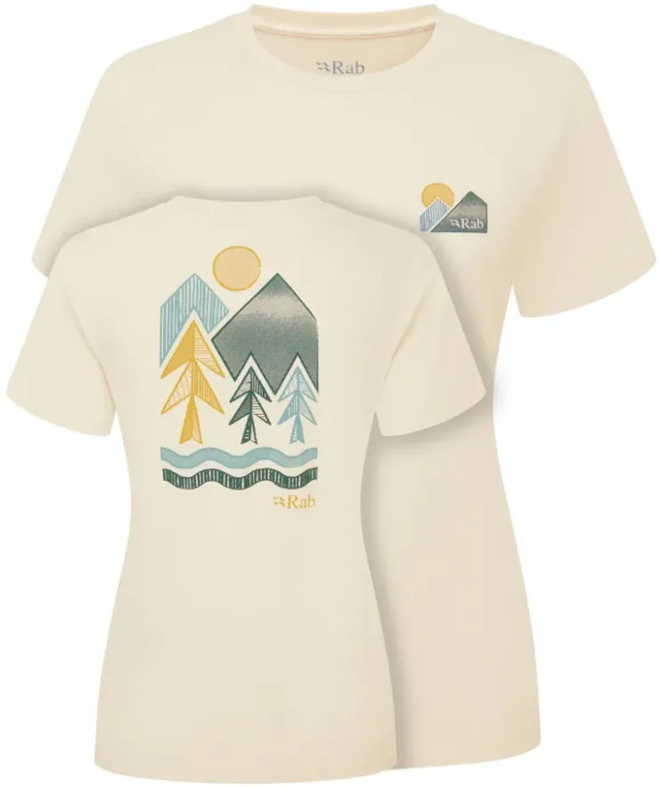 Rab Womens Tuku Vista Tee - Ecru Best