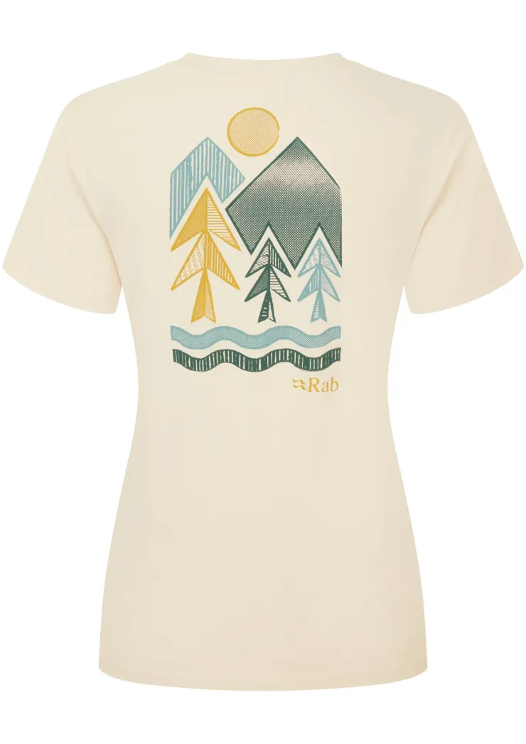 Rab Womens Tuku Vista Tee - Ecru Best