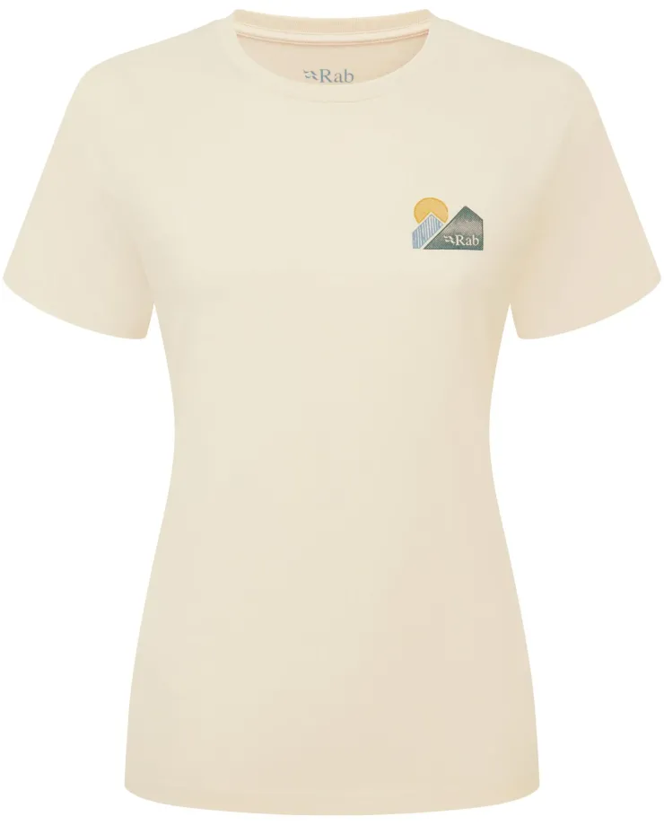 Rab Womens Tuku Vista Tee - Ecru Best