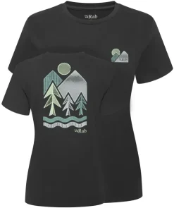 Rab Womens Tuku Vista Tee - Beluga Hot