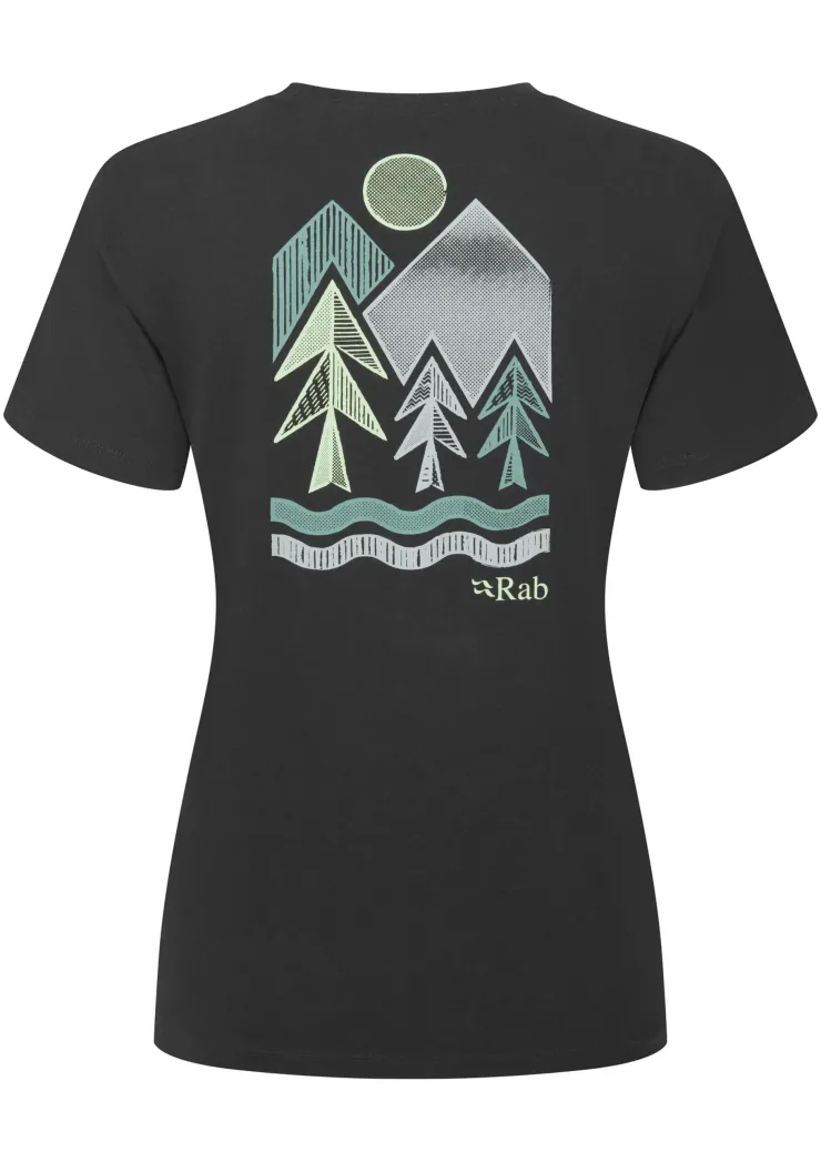 Rab Womens Tuku Vista Tee - Beluga Hot