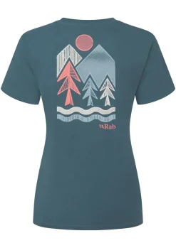 Rab Womens Tuku Vista Tee - Orion Blue Sale