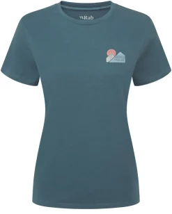 Rab Womens Tuku Vista Tee - Orion Blue Sale
