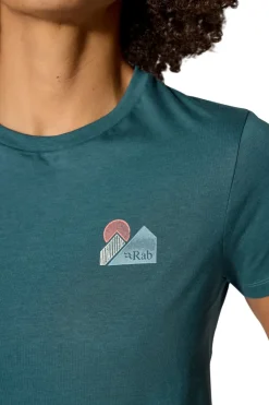 Rab Womens Tuku Vista Tee - Orion Blue Sale
