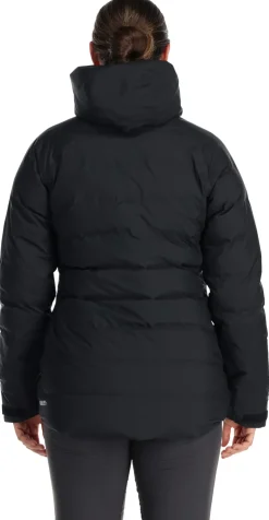 Rab Womens Valiance Jacket - Black - Aquamarine Sale