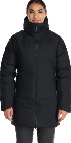 Rab Womens Valiance Parka - Black Sale