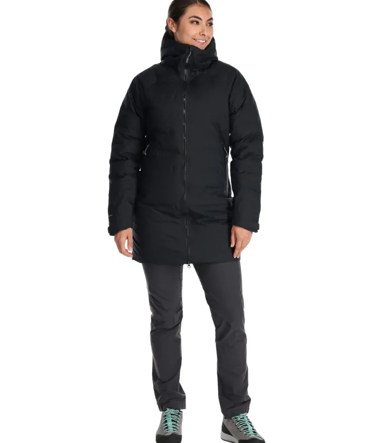 Rab Womens Valiance Parka - Black Sale