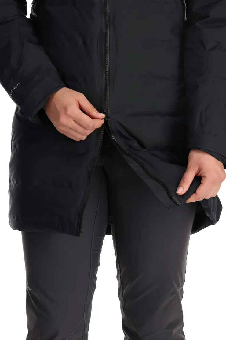 Rab Womens Valiance Parka - Black Sale