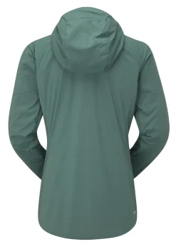 Rab Womens Vapour-Rise Summit Jacket - Green Slate Clearance