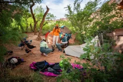 Rab Womens Windgather Hoody - Fig Green-Sage Sale