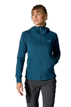 Rab Womens Xenair Alpine Flex Jacket - Tempest Blue Sale