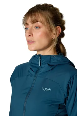 Rab Womens Xenair Alpine Flex Jacket - Tempest Blue Sale