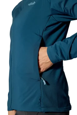 Rab Womens Xenair Alpine Flex Jacket - Tempest Blue Sale