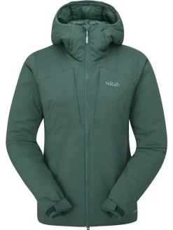 Rab Womens Xenair Alpine Jacket - Green Slate Discount