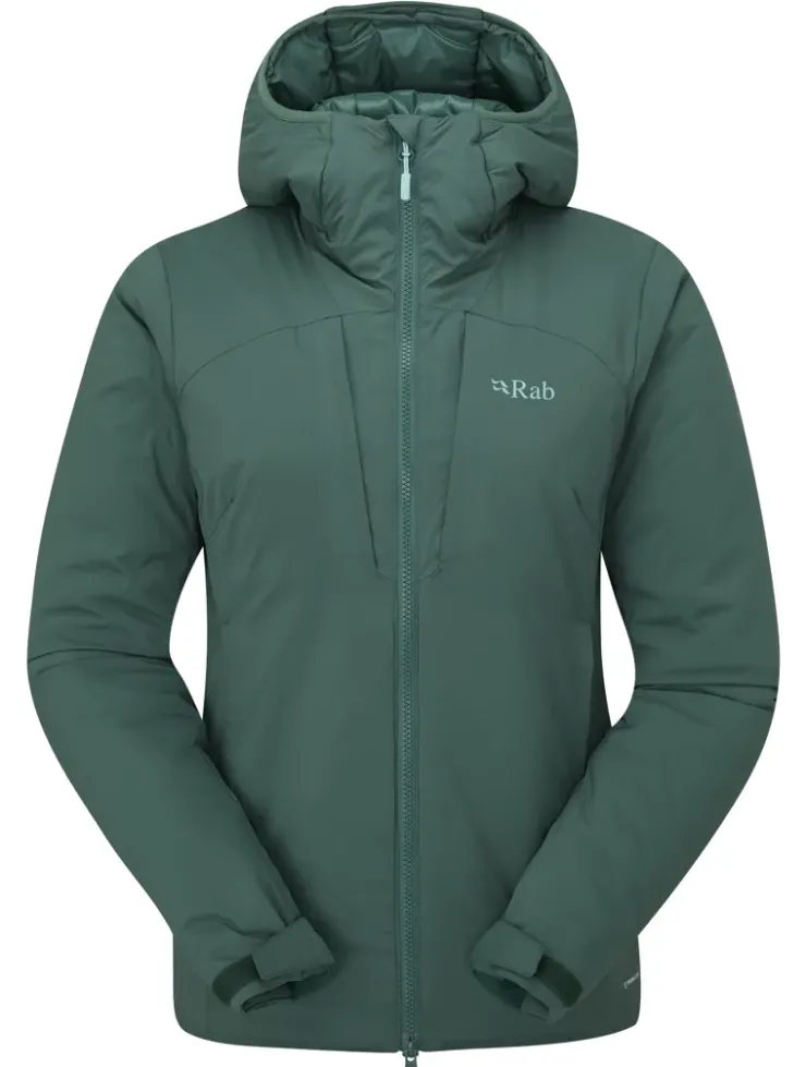 Rab Womens Xenair Alpine Jacket - Green Slate Discount