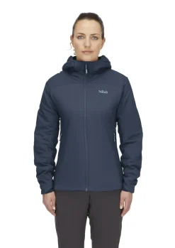 Rab Womens Xenair Alpine Light Jacket - Tempest Blue Clearance