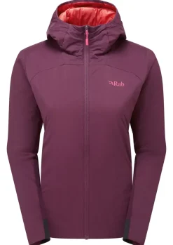 Rab Womens Xenair Alpine Flex Jacket - Mulberry Online