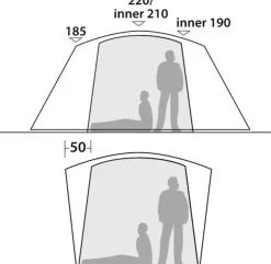 Robens Cobra Stone 5 Tent Clearance