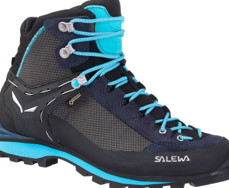 Salewa Womens Crow GTX Boots - Premium Navy-Ethernal Blue Online
