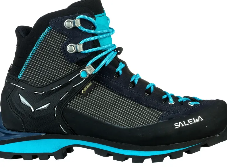 Salewa Womens Crow GTX Boots - Premium Navy-Ethernal Blue Online