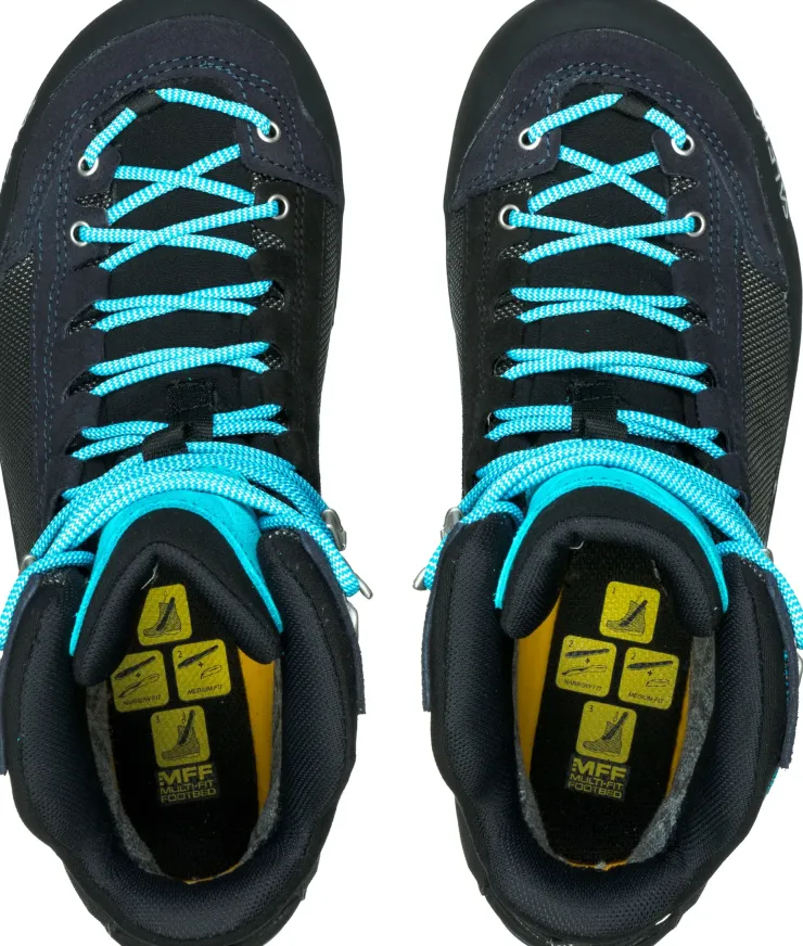 Salewa Womens Crow GTX Boots - Premium Navy-Ethernal Blue Online