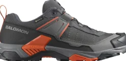 Salomon Mens X Ultra 5 GTX Shoe - Asphalt-Castlerock-Burnt Ochre New