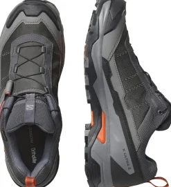 Salomon Mens X Ultra 5 GTX Shoe - Asphalt-Castlerock-Burnt Ochre New