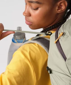 Salomon Womens Aerotrek 28 Rucksack - Seagrass-Silver Cloud-Nine Iron Outlet