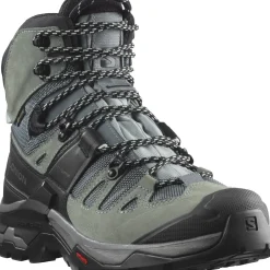 Salomon Womens Quest 4 GTX Boots - Slate-Trooper-Opal Blue Clearance