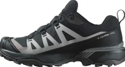 Salomon Womens X Ultra 360 GTX Shoes - Black-Plum Kitten-Shale New