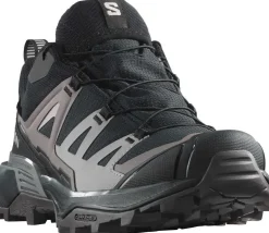 Salomon Womens X Ultra 360 GTX Shoes - Black-Plum Kitten-Shale New