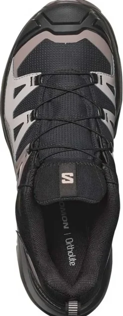 Salomon Womens X Ultra 360 GTX Shoes - Black-Plum Kitten-Shale New