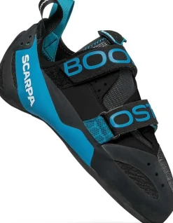 Scarpa Boostic Climbing Shoes - Black-Azure Discount