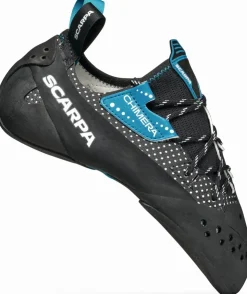 Scarpa Chimera Climbing Shoes - Black-White-Azure Online