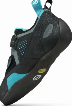 Scarpa Force Climbing Shoe - Larger Sizes - Conifer-Azure Sale
