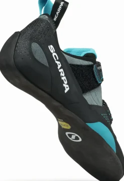 Scarpa Force Climbing Shoe - Larger Sizes - Conifer-Azure Sale