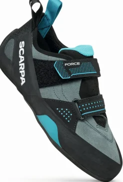 Scarpa Force Climbing Shoe - Conifer-Azure Fashion