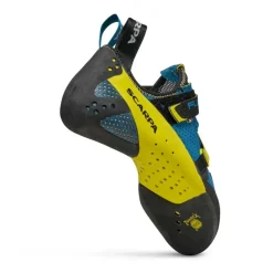 Scarpa Furia Air Climbing Shoes - Baltic Blue-Yellow Outlet