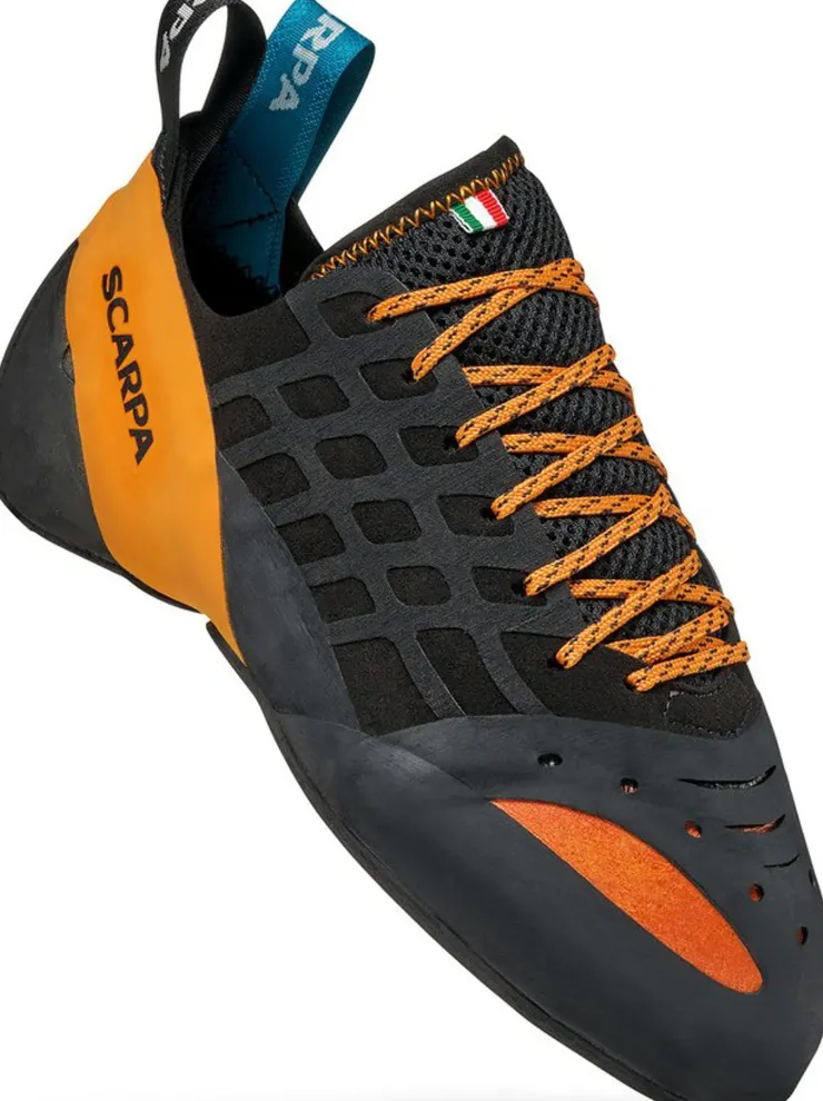 Scarpa Instinct Lace Climbing Shoes - Black-Orange Online
