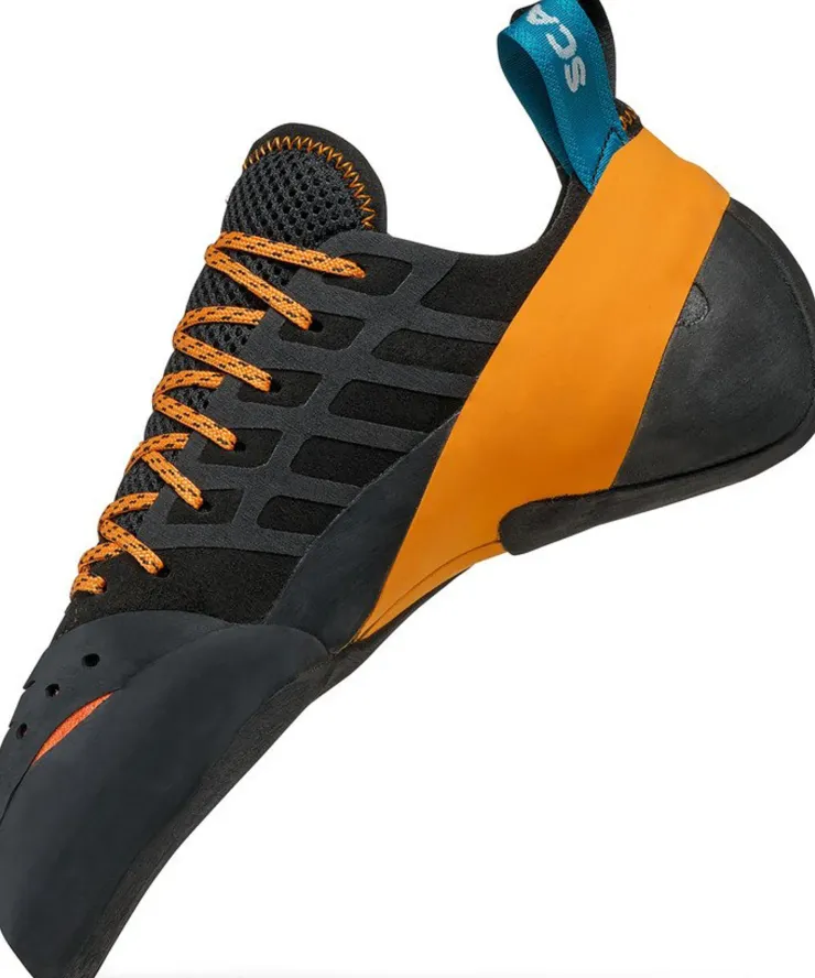 Scarpa Instinct Lace Climbing Shoes - Black-Orange Online