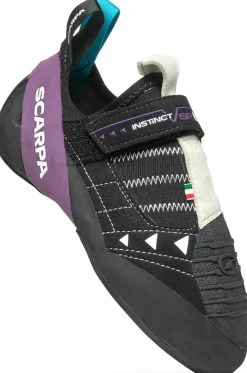 Scarpa Instinct VS-R LV Climbing Shoe - Black-Violet-Milk Clearance