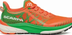 Scarpa Mens Golden Gate 2 ATR Running Shoe - Orange Fluo-Spring Green Outlet