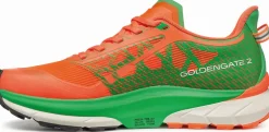 Scarpa Mens Golden Gate 2 ATR Running Shoe - Orange Fluo-Spring Green Outlet