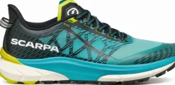 Scarpa Mens Golden Gate 2 ATR Running Shoe - Azure-Lime Outlet