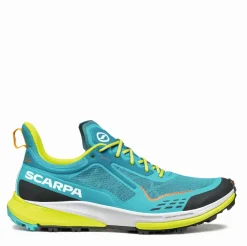 Scarpa Mens Golden Gate Kima RT Trail Running Shoes - Blue-Lime Outlet